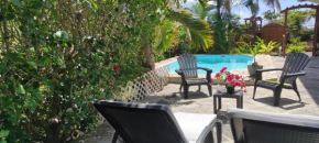 bungalow tout confort avec piscine partagee à 5 mn de la mer